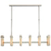 Visual Comfort Signature Canada - LED Linear Chandelier - Malik - Polished Nickel- Union Lighting Luminaires Decor