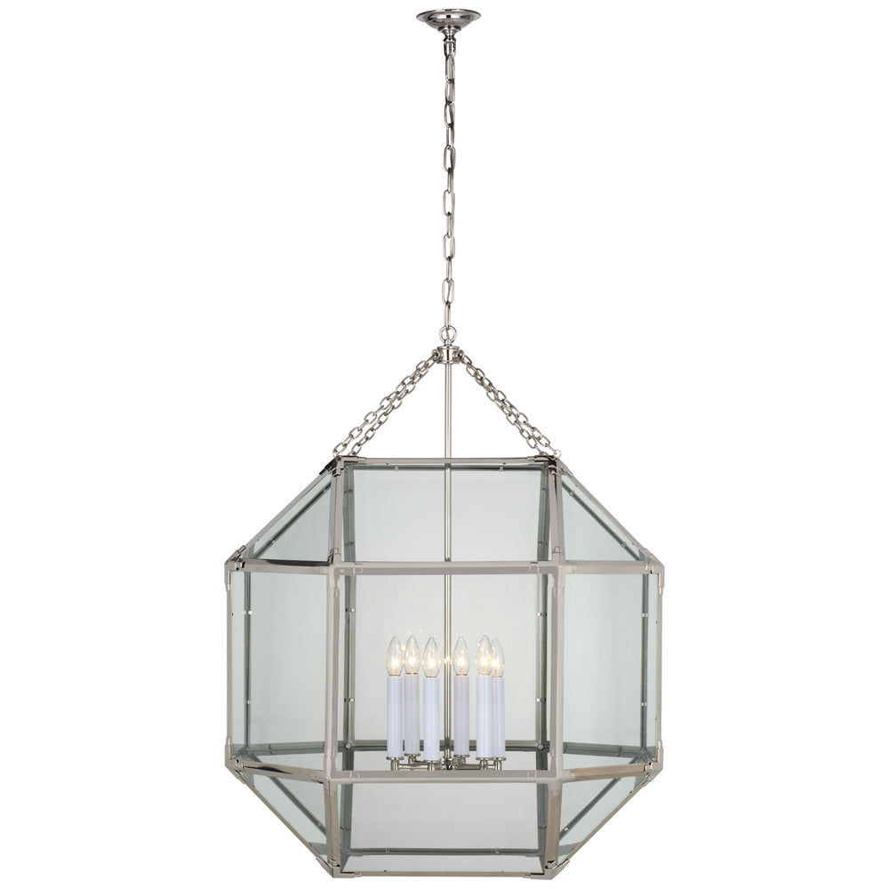 Visual Comfort Signature Canada - LED Lantern - Morris - Polished Nickel- Union Lighting Luminaires Decor