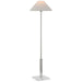 Visual Comfort Signature Canada - LED Floor Lamp - Asher - Polished Nickel and Crystal- Union Lighting Luminaires Decor