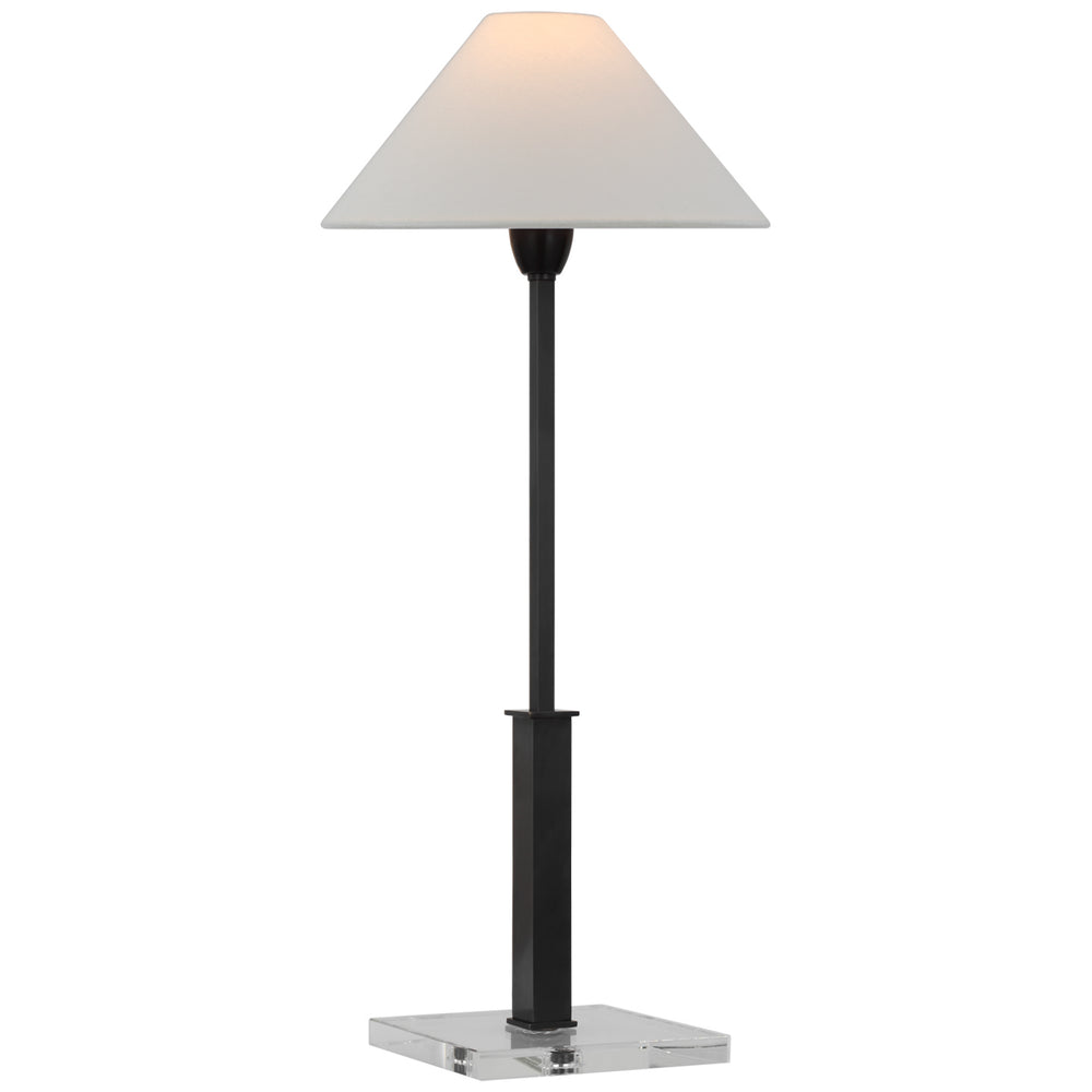 Visual Comfort Signature Canada - LED Table Lamp - Asher - Bronze and Crystal- Union Lighting Luminaires Decor