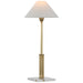 Visual Comfort Signature Canada - LED Table Lamp - Asher - Hand-Rubbed Antique Brass and Crystal- Union Lighting Luminaires Decor