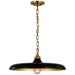 Visual Comfort Signature Canada - LED Pendant - Piatto - Hand-Rubbed Antique Brass- Union Lighting Luminaires Decor