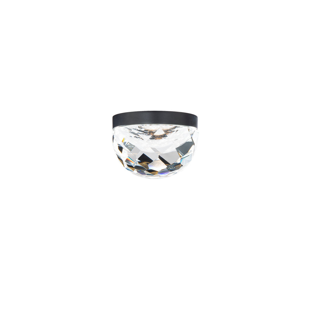 Modern Forms Canada - LED Flush Mount - Cascade - Black- Union Lighting Luminaires Decor