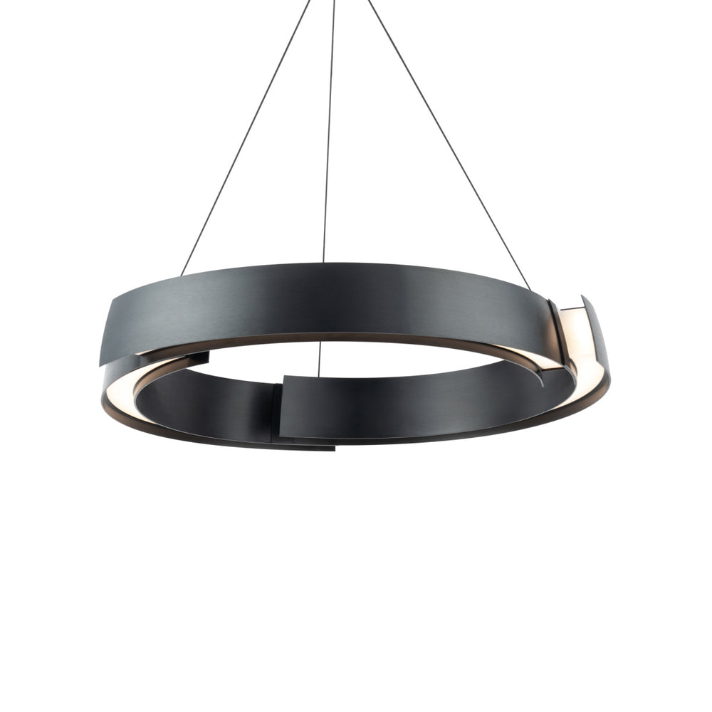 Modern Forms Canada - LED Chandelier - Battlestar - Black- Union Lighting Luminaires Decor