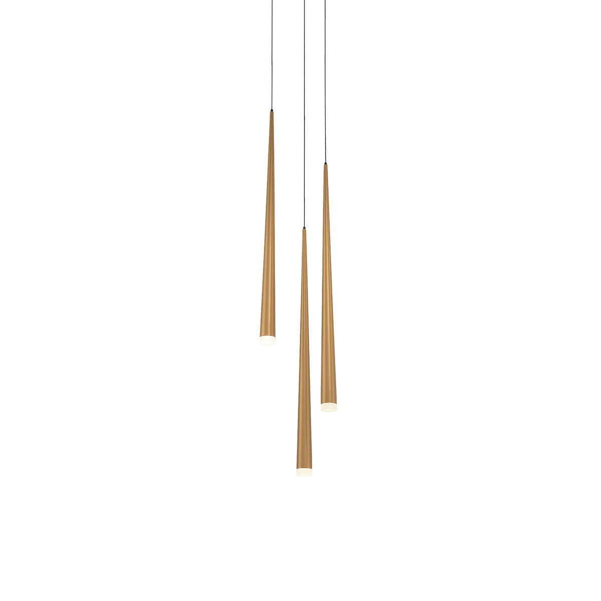 Modern Forms Canada - LED Pendant - Cascade - Aged Brass- Union Lighting Luminaires Decor