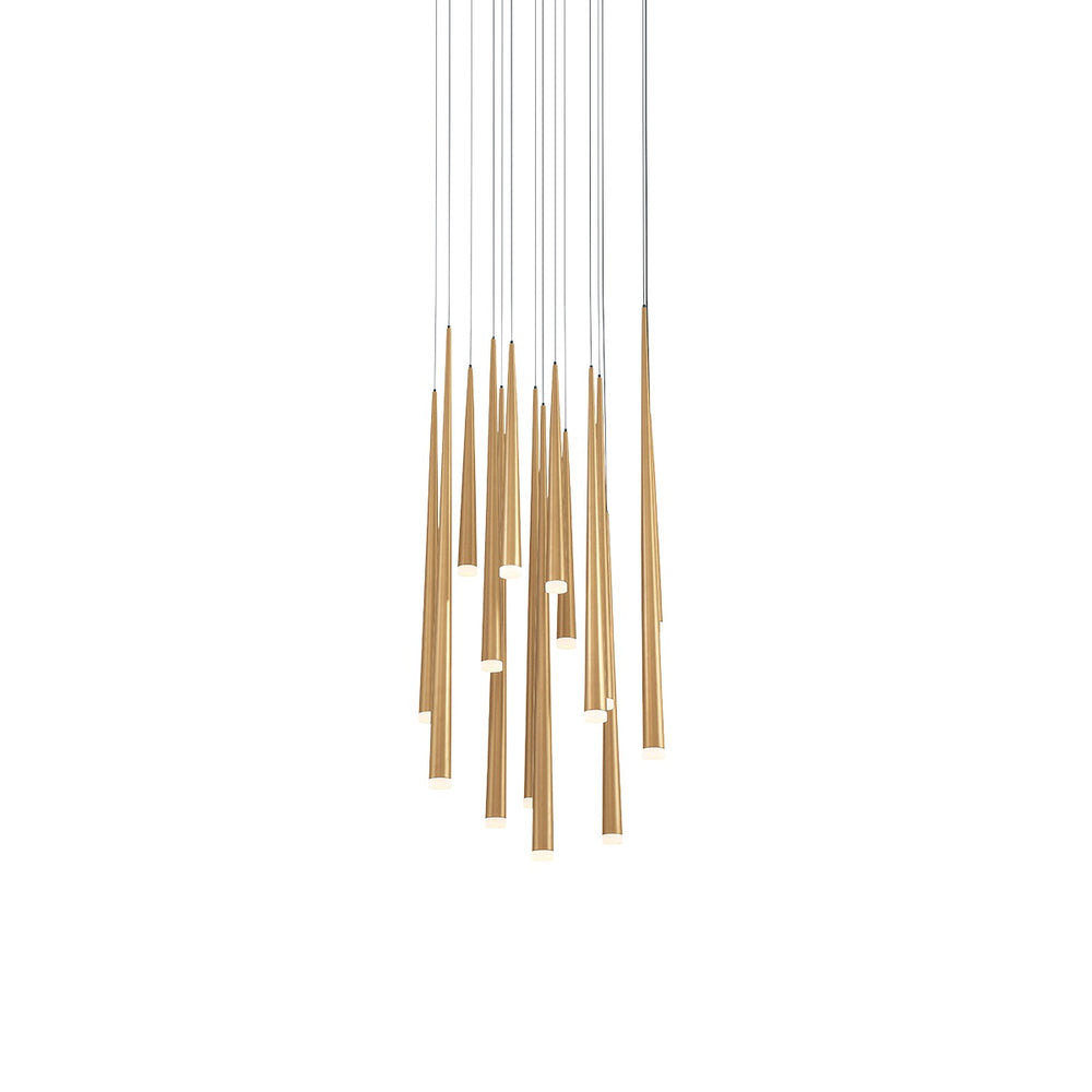 Modern Forms Canada - LED Pendant - Cascade - Aged Brass- Union Lighting Luminaires Decor