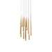 Modern Forms Canada - LED Pendant - Cascade - Aged Brass- Union Lighting Luminaires Decor