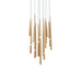 Modern Forms Canada - LED Pendant - Cascade - Aged Brass- Union Lighting Luminaires Decor