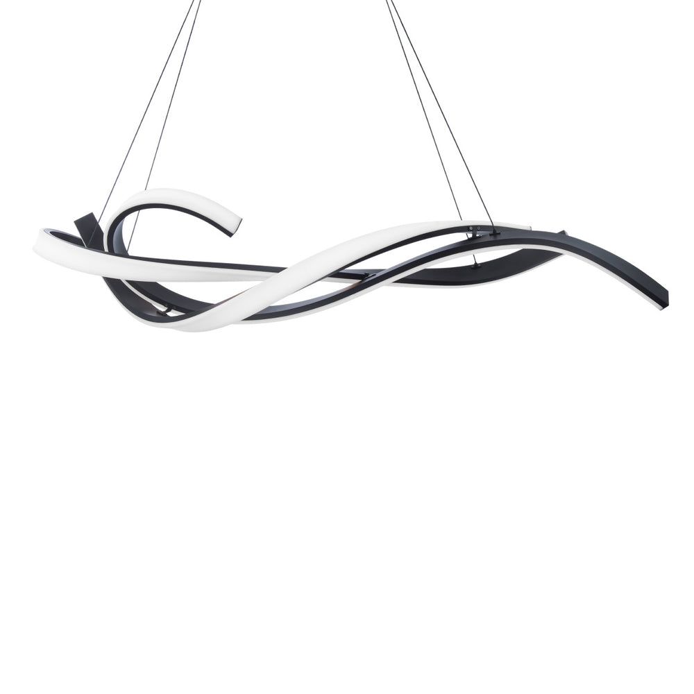 Modern Forms Canada - LED Chandelier - Tidal - Black- Union Lighting Luminaires Decor