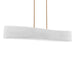 Modern Forms Canada - LED Chandelier - Rhiannon - Aged Brass- Union Lighting Luminaires Decor