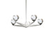 Modern Forms Canada - LED Chandelier - Double Bubble - Satin Nickel- Union Lighting Luminaires Decor