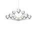 Modern Forms Canada - LED Chandelier - Double Bubble - Satin Nickel- Union Lighting Luminaires Decor