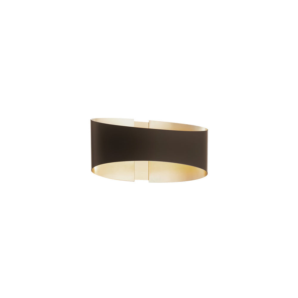 Modern Forms Canada - LED Wall Sconce - Swerve - Bronze/Brushed Brass- Union Lighting Luminaires Decor