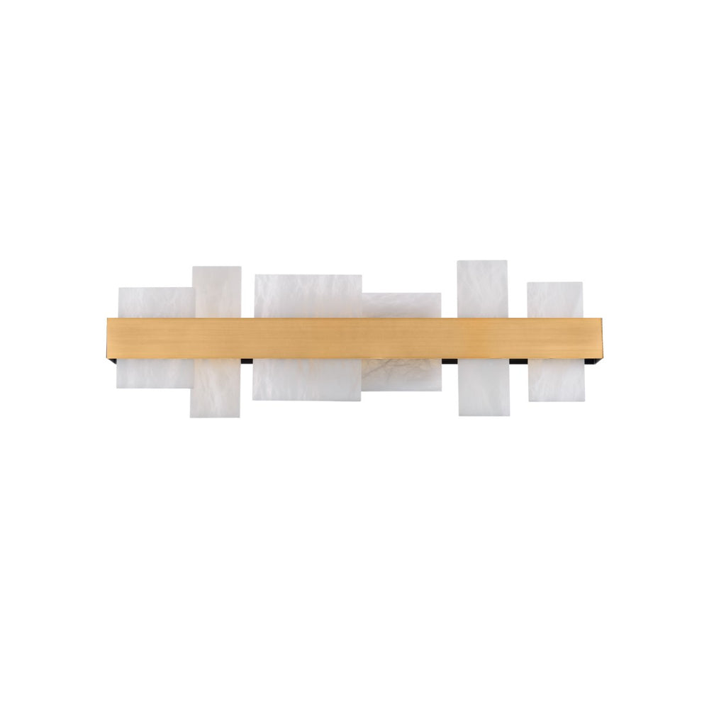 Modern Forms Canada - LED Bath Light - Acropolis - Aged Brass- Union Lighting Luminaires Decor