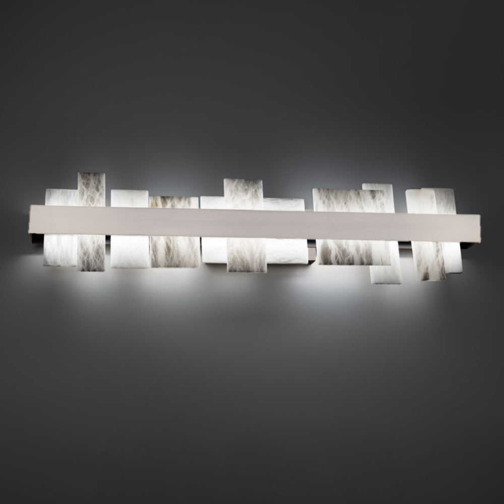 Modern Forms Canada - LED Bath Light - Acropolis - Brushed Nickel- Union Lighting Luminaires Decor