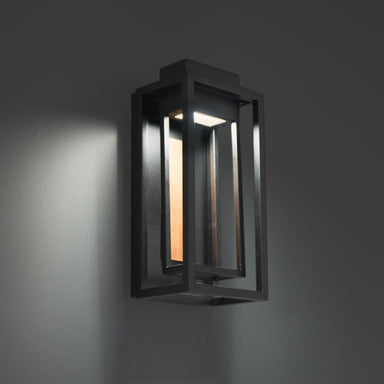 Modern Forms Canada - LED Outdoor Wall Sconce - Dorne - Black & Aged Brass- Union Lighting Luminaires Decor