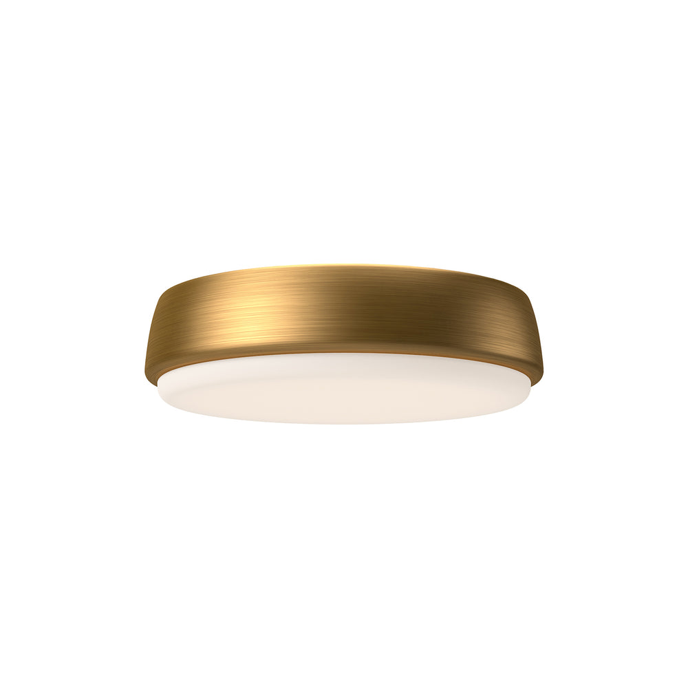 Alora Canada - LED Flush Mount - Laval - Aged Gold- Union Lighting Luminaires Decor