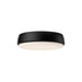 Alora Canada - LED Flush Mount - Laval - Matte Black- Union Lighting Luminaires Decor