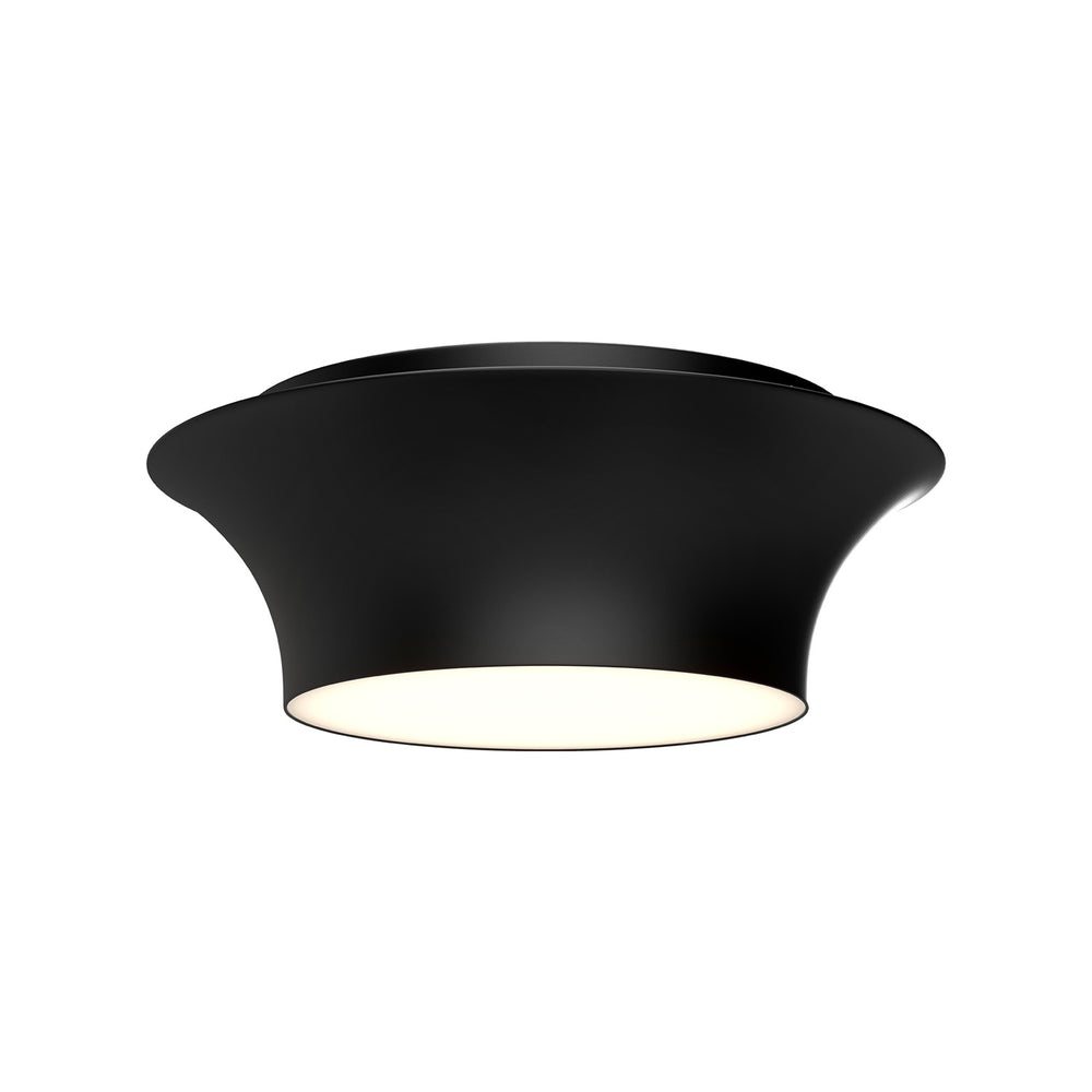 Alora Canada - Two Light Flush Mount - Emiko - Matte Black- Union Lighting Luminaires Decor