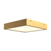 Alora Canada - LED Flush Mount - Sydney - Aged Gold- Union Lighting Luminaires Decor