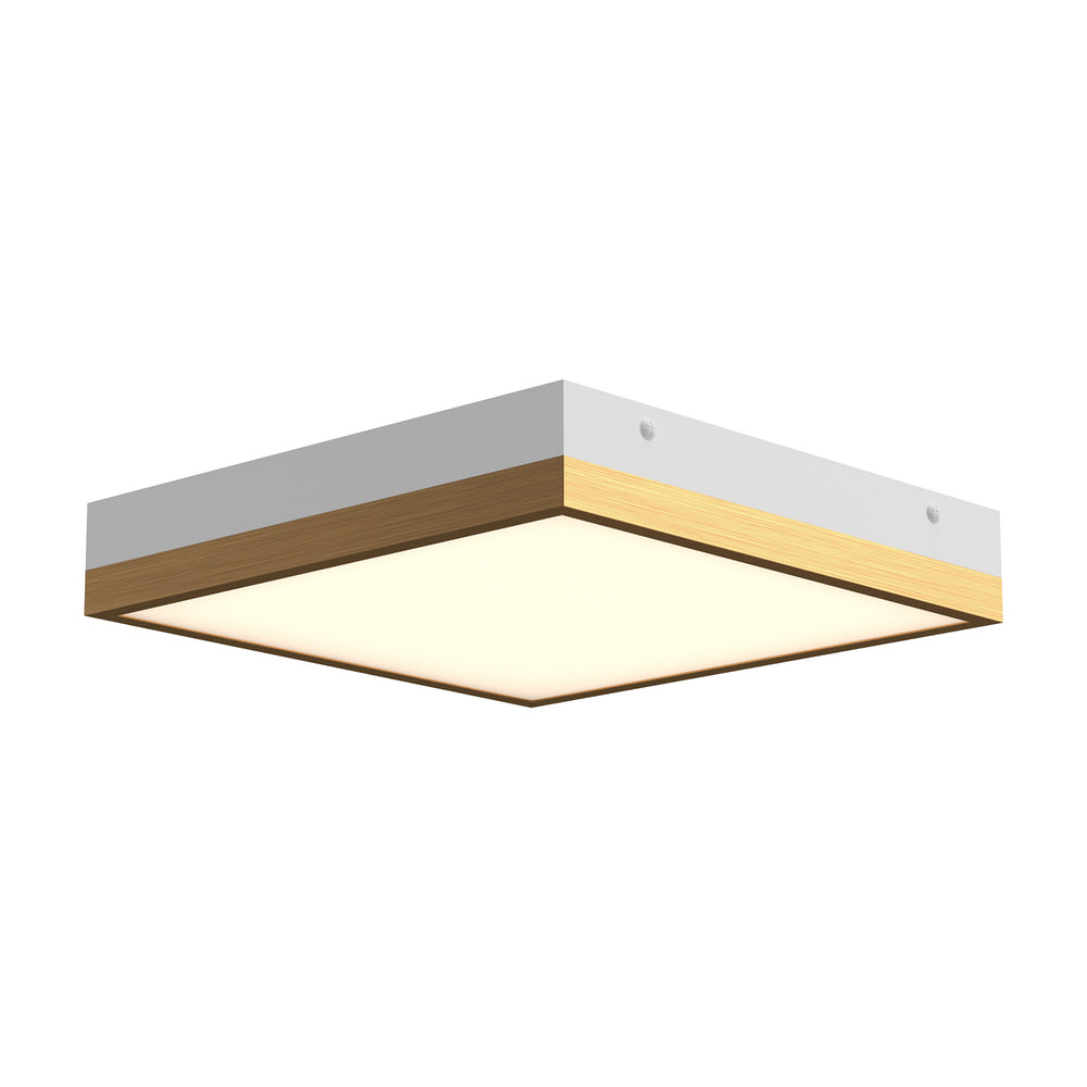 Alora Canada - LED Flush Mount - Sydney - Aged Gold/White- Union Lighting Luminaires Decor