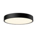 Alora Canada - LED Flush Mount - Adelaide - Matte Black- Union Lighting Luminaires Decor