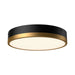 Alora Canada - LED Flush Mount - Adelaide - Aged Gold/Matte Black- Union Lighting Luminaires Decor