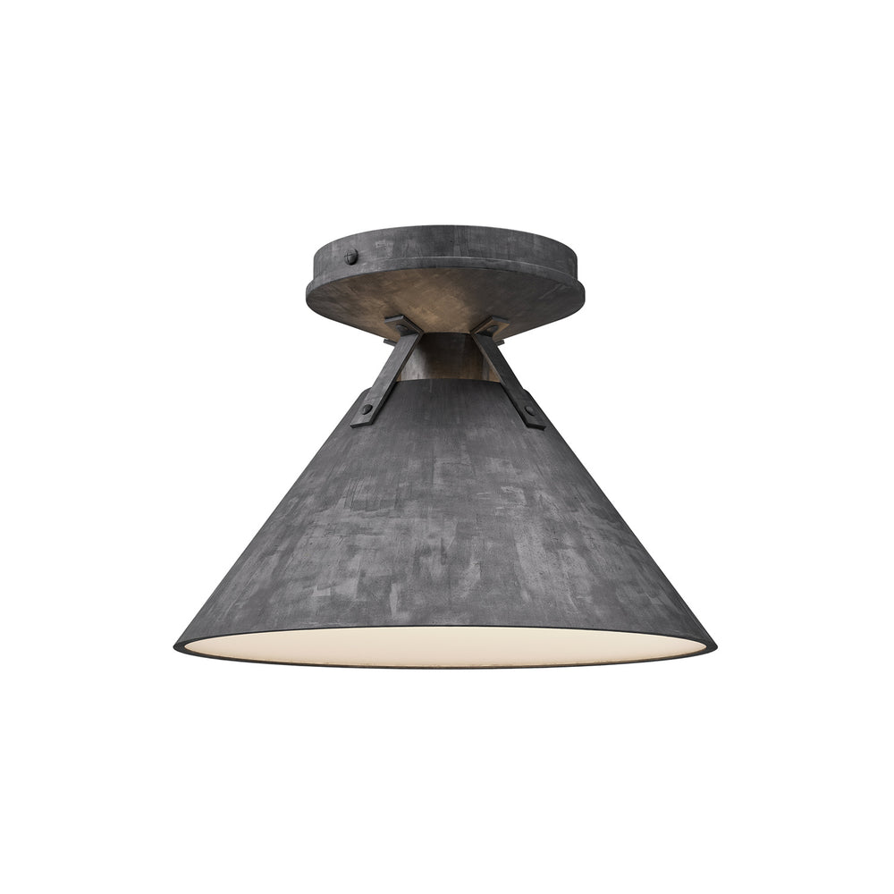 Alora Canada - One Light Flush Mount - Archer - Steel Shade- Union Lighting Luminaires Decor