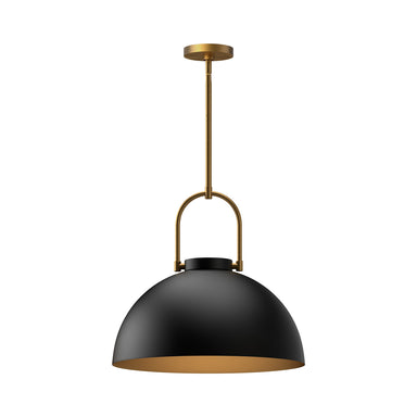 Alora Canada - One Light Pendant - Harper - Matte Black- Union Lighting Luminaires Decor