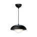 Alora Canada - One Light Pendant - Rubio - Matte Black/Opal Matte Glass- Union Lighting Luminaires Decor