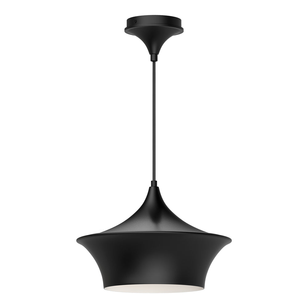 Alora Canada - One Light Pendant - Emiko - Matte Black- Union Lighting Luminaires Decor