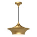 Alora Canada - One Light Pendant - Emiko - Brushed Gold- Union Lighting Luminaires Decor