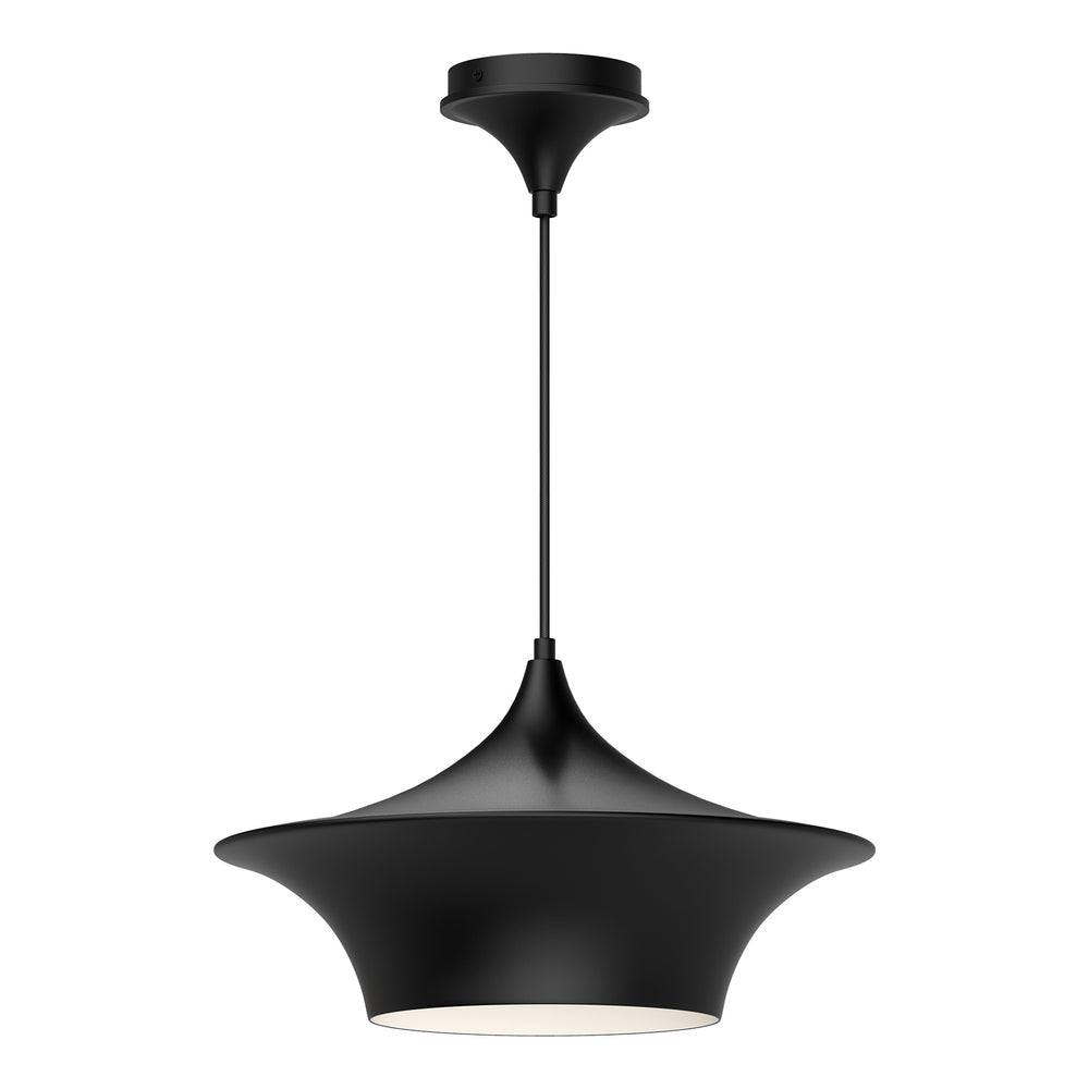 Alora Canada - One Light Pendant - Emiko - Matte Black- Union Lighting Luminaires Decor
