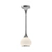 Alora Canada - One Light Pendant - Hazel - Chrome/Opal Matte Glass- Union Lighting Luminaires Decor