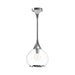 Alora Canada - One Light Pendant - Hazel - Chrome/Clear Glass- Union Lighting Luminaires Decor