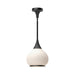 Alora Canada - One Light Pendant - Hazel - Matte Black/Opal Matte Glass- Union Lighting Luminaires Decor