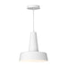 Alora Canada - One Light Pendant - Juliana - White- Union Lighting Luminaires Decor