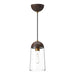 Alora Canada - One Light Pendant - Emil - Aged Gold/Walnut- Union Lighting Luminaires Decor