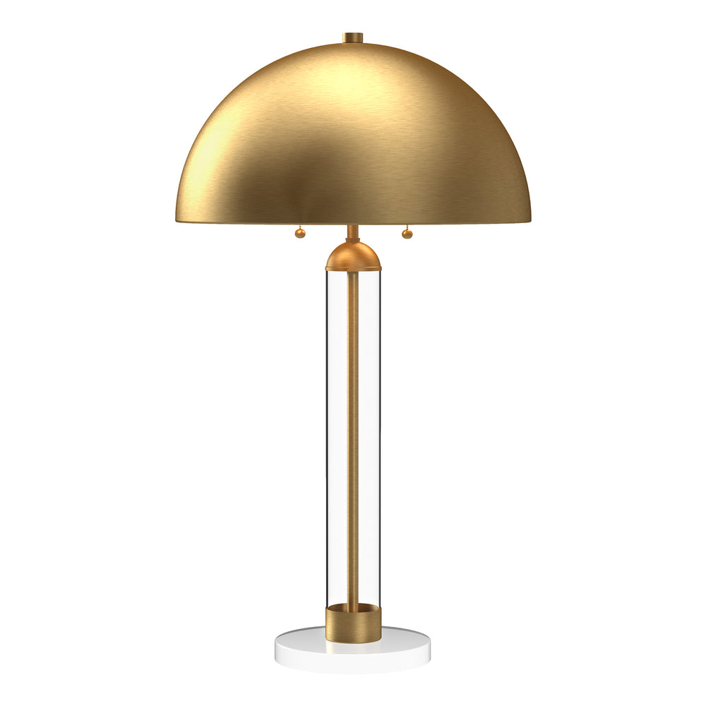 Alora Canada - Two Light Table Lamp - Margaux - Brushed Gold- Union Lighting Luminaires Decor