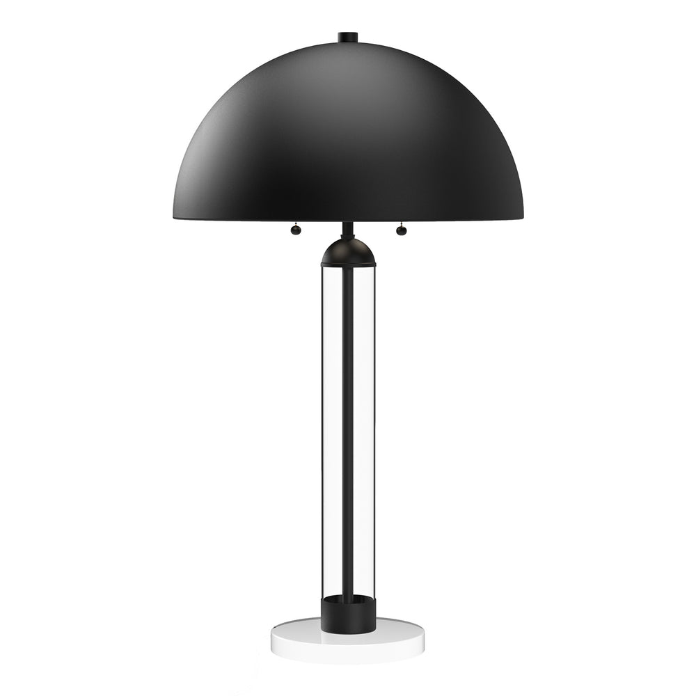 Alora Canada - Two Light Table Lamp - Margaux - Matte Black- Union Lighting Luminaires Decor