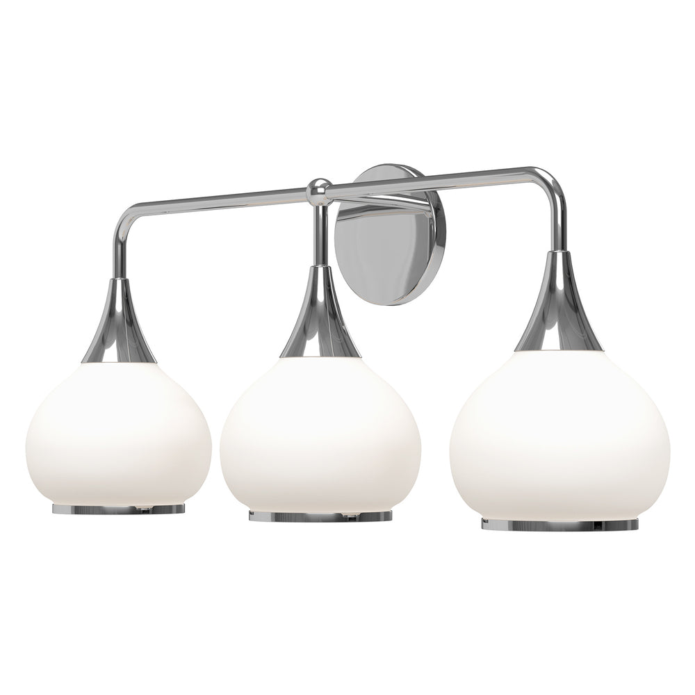Alora Canada - Three Light Bathroom Fixtures - Hazel - Chrome/Opal Matte Glass- Union Lighting Luminaires Decor