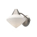 Alora Canada - One Light Vanity - Nora - Brushed Nickel/Opal Matte Glass- Union Lighting Luminaires Decor