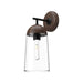 Alora Canada - One Light Vanity - Emil - Matte Black/Walnut- Union Lighting Luminaires Decor