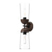 Alora Canada - Two Light Vanity - Emil - Matte Black/Walnut- Union Lighting Luminaires Decor