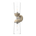 Alora Canada - Two Light Vanity - Emil - White/White Oak- Union Lighting Luminaires Decor