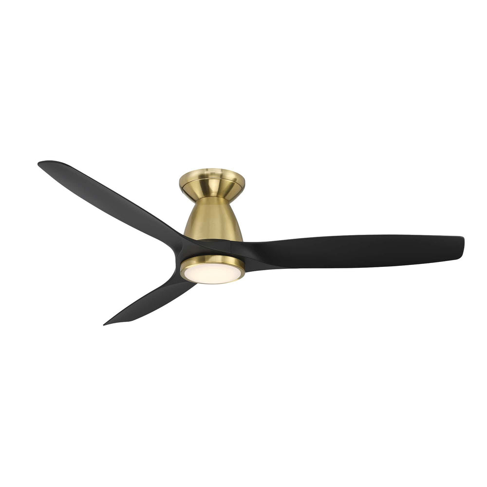 Modern Forms Fans Canada - 54"Ceiling Fan - Skylark - Soft Brass/Matte Black- Union Lighting Luminaires Decor