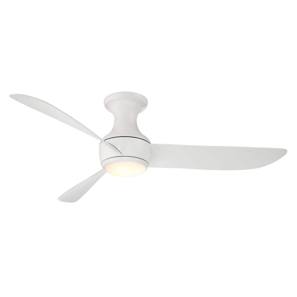 Modern Forms Fans Canada - 52"Ceiling Fan - Corona - Matte White- Union Lighting Luminaires Decor