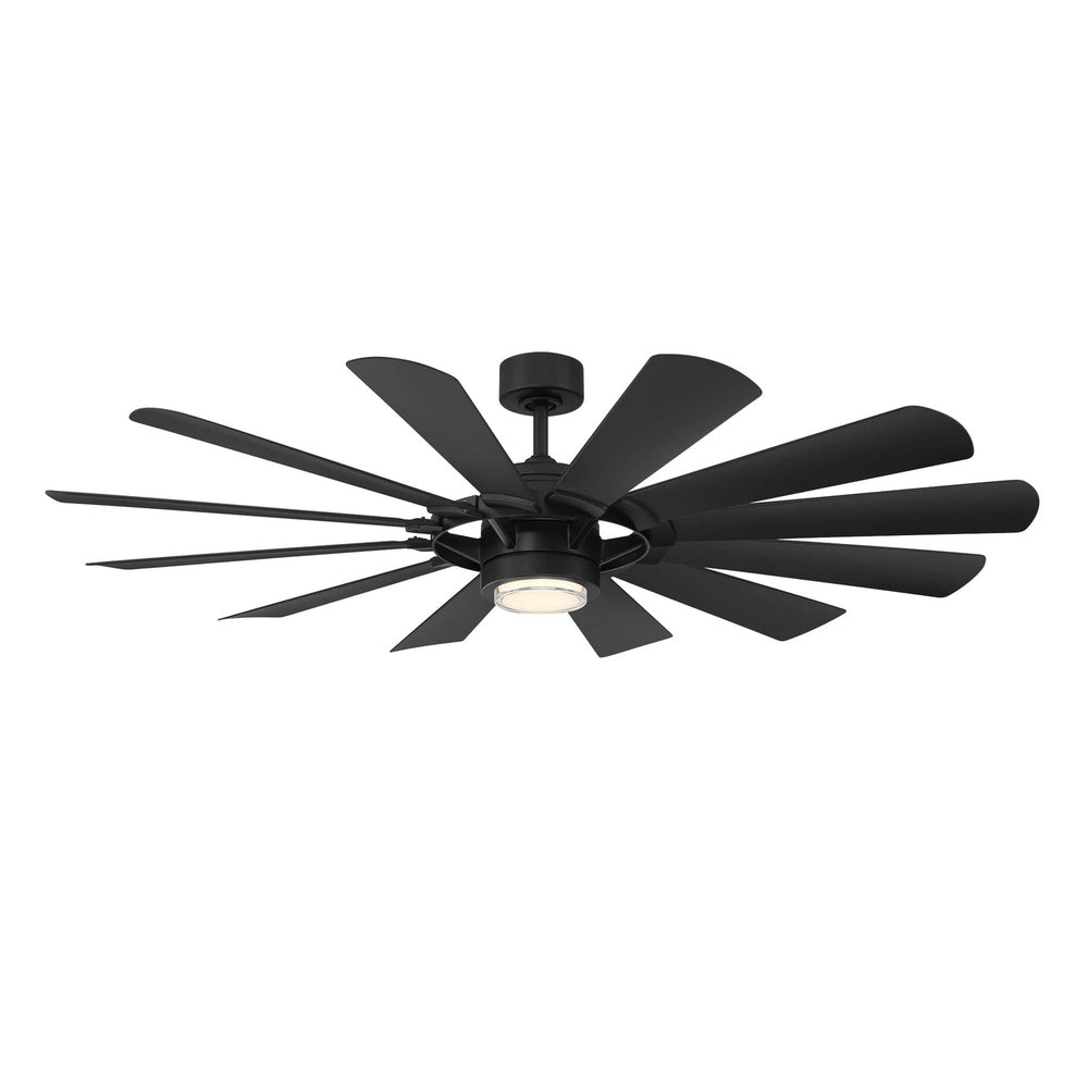 Modern Forms Fans Canada - 65" Ceiling Fan - Wynd Mill - Matte Black- Union Lighting Luminaires Decor