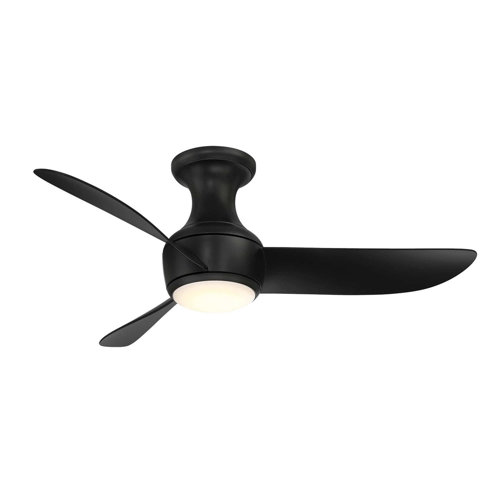 Modern Forms Fans Canada - 44"Ceiling Fan - Corona - Matte Black- Union Lighting Luminaires Decor