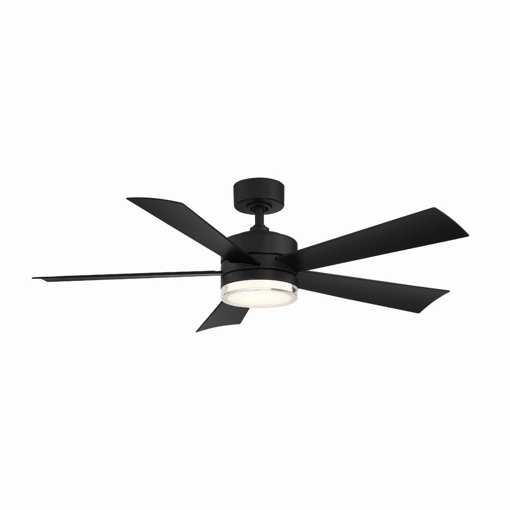 Modern Forms Fans Canada - 60"Ceiling Fan - Wynd - Matte Black- Union Lighting Luminaires Decor